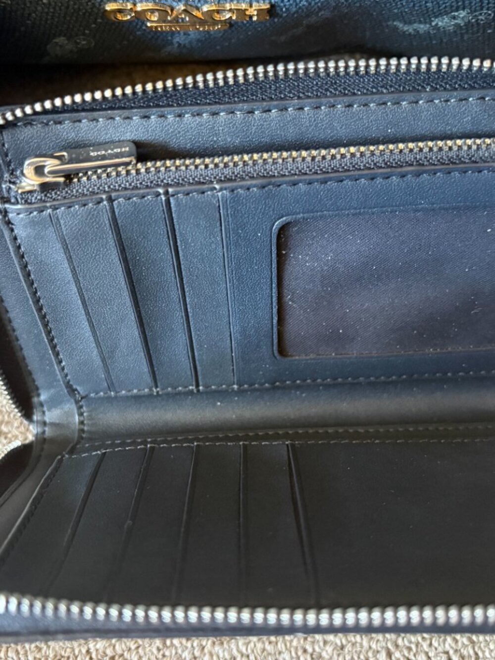 COACH Medium Zip Around Wallet - Picture 4 of 6